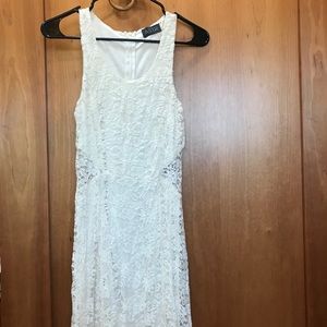 ASTR floral lace dress